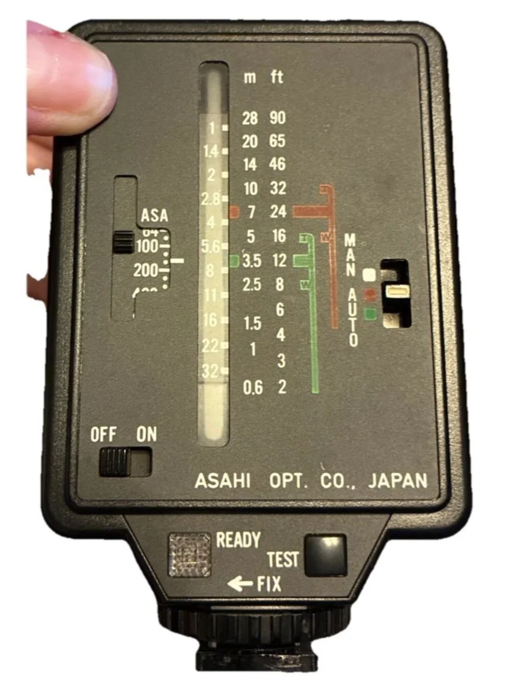 Asahi Pentax AF200S Flash Accessory with Case and Manual